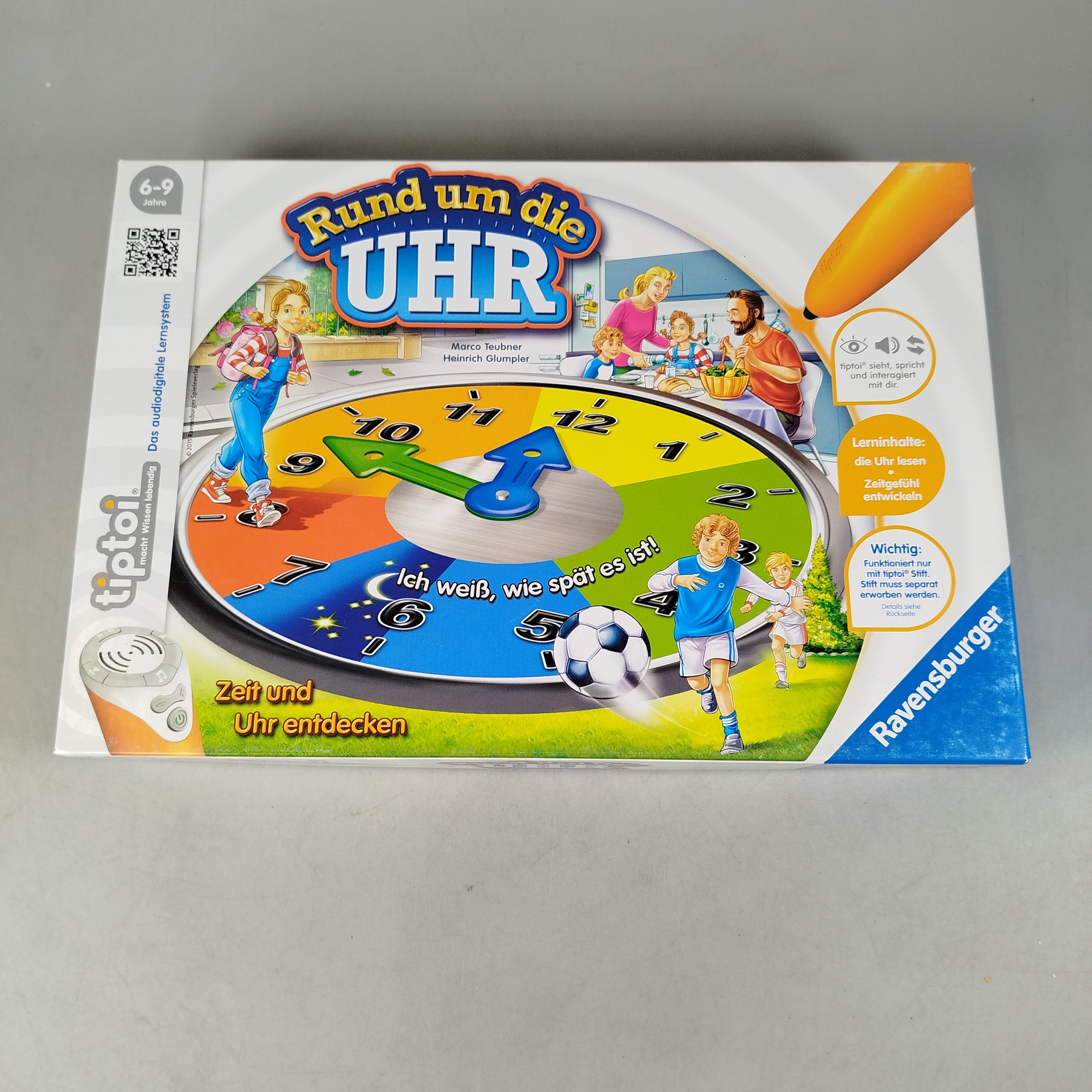 Ravensburger Rund um die Uhr 00736 Brettspiel, gebraucht, ab 6 Jahre